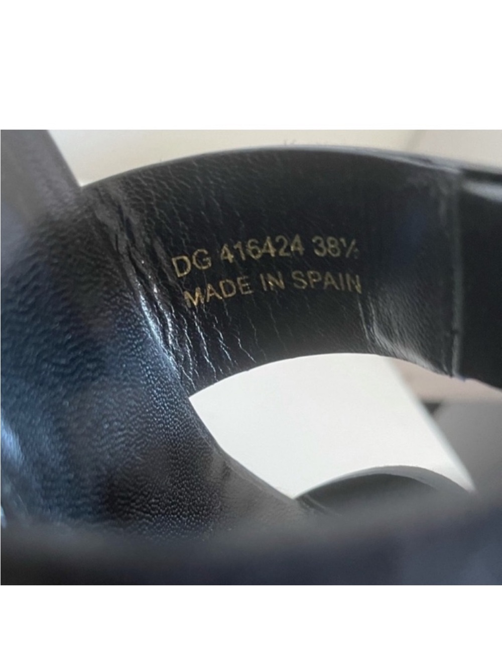 AUTHENTIC YSL BLACK ESPADRILLE WEDGES - Picture 11 of 11